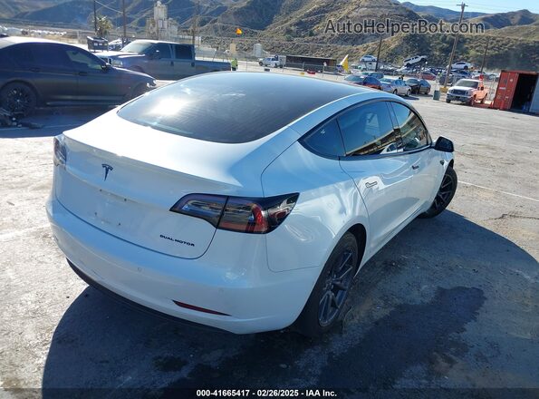 5YJ3E1EB9JF088774 2018 TESLA MODEL 3 White Rear right