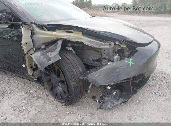 5YJ3E1EC2PF382633 2023 TESLA MODEL 3 Черный Вид спереди