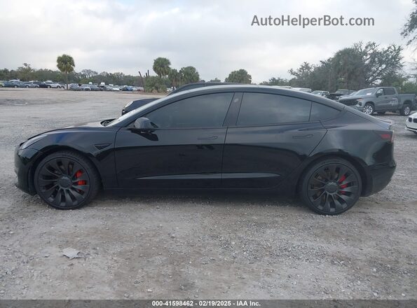 5YJ3E1EC2PF382633 2023 TESLA MODEL 3 Черный Панорамный вид салона 360°