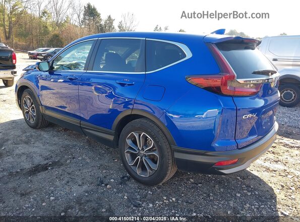 7FARW1H52ME013663 2021 HONDA CR-V Blue Rear left