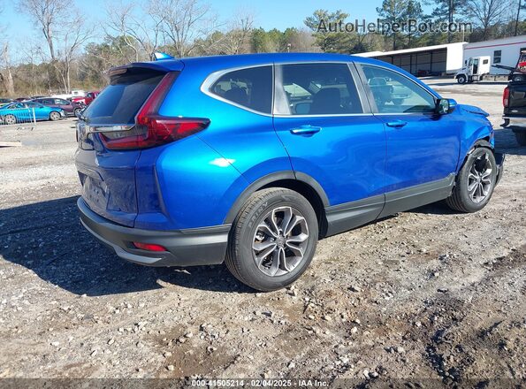 7FARW1H52ME013663 2021 HONDA CR-V Blue Rear right