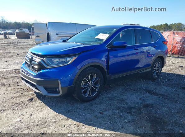 7FARW1H52ME013663 2021 HONDA CR-V Blue Front left