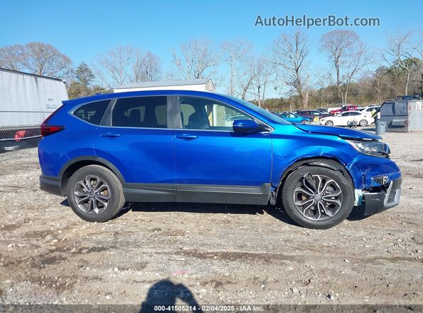 7FARW1H52ME013663 2021 HONDA CR-V Blue Rear interior view