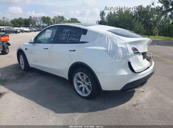 7SAYGDEE3PA123054 2023 TESLA MODEL Y White Trasero izquierdo
