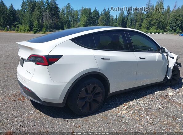 7SAYGDEE5RF117892 2024 TESLA MODEL Y Белый Задняя правая четверть
