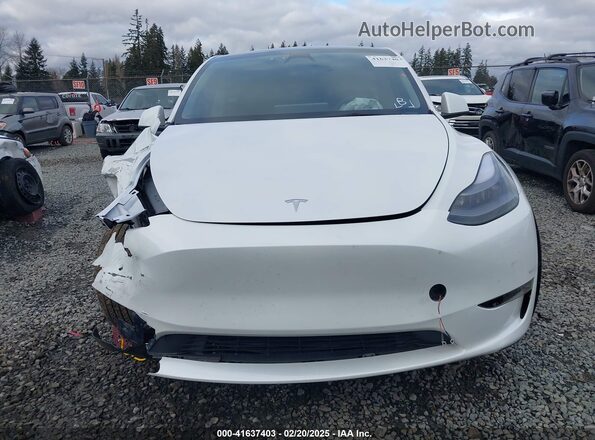 7SAYGDEE5RF117892 2024 TESLA MODEL Y Белый Вид задней части салона