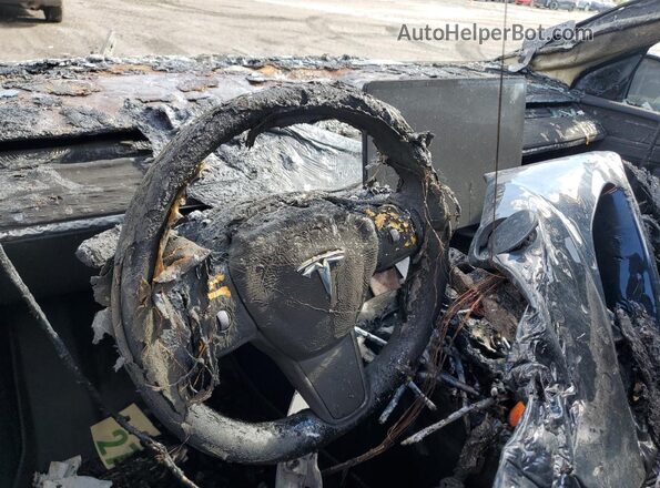 7SAYGDEF4NF563776 2022 TESLA MODEL Burn Widok zestawu wskaźników