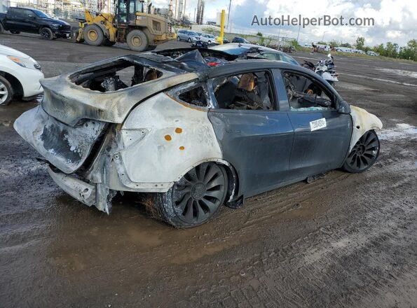7SAYGDEF4NF563776 2022 TESLA MODEL Burn Tył prawy