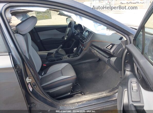JF2GTAEC8L8229810 2020 SUBARU CROSSTREK Black Widok wnętrza z przodu