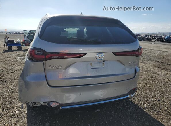 JM3KKEHA8R1154323 2024 MAZDA CX-90 Серебряный Вид сзади