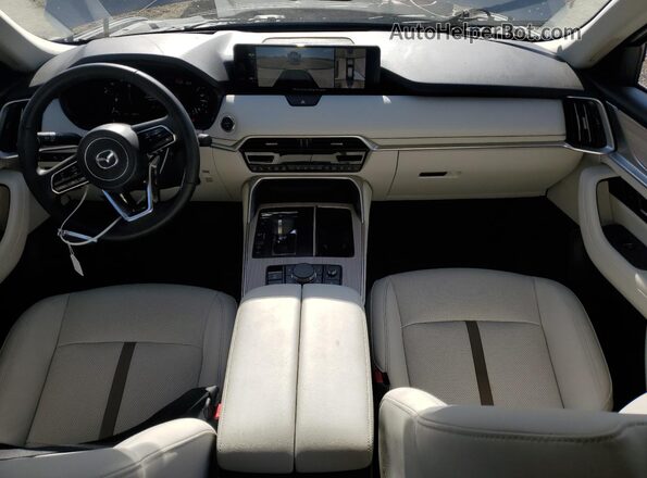 JM3KKEHA8R1154323 2024 MAZDA CX-90 Серебряный Вид панели приборов