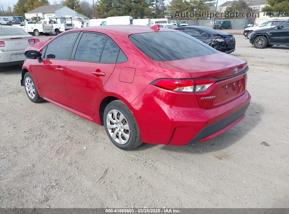 JTDEPRAE0LJ021431 2020 TOYOTA LL Красный Задняя левая четверть
