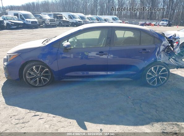 JTDS4RCE9LJ035563 2020 TOYOTA LL Blue 360 interior view