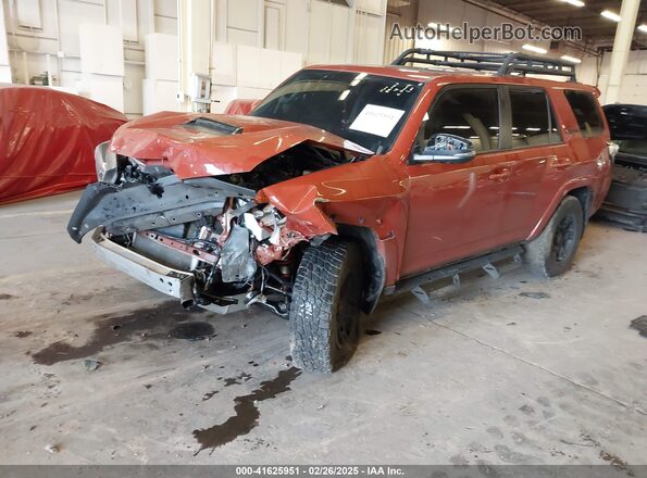 JTELU5JR4R6232473 2024 TOYOTA 4RUNNER Orange Առջևի ձախ երեք քառորդ տեսարան