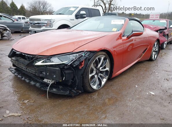 JTHKPAAY7MA102280 2021 LEXUS LC 500 Orange 