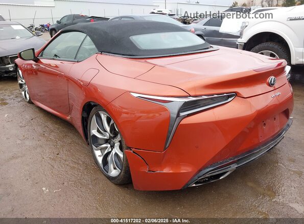 JTHKPAAY7MA102280 2021 LEXUS LC 500 Orange 