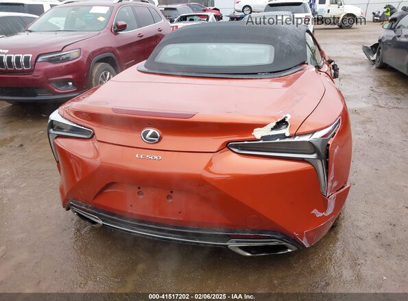 JTHKPAAY7MA102280 2021 LEXUS LC 500 Orange 