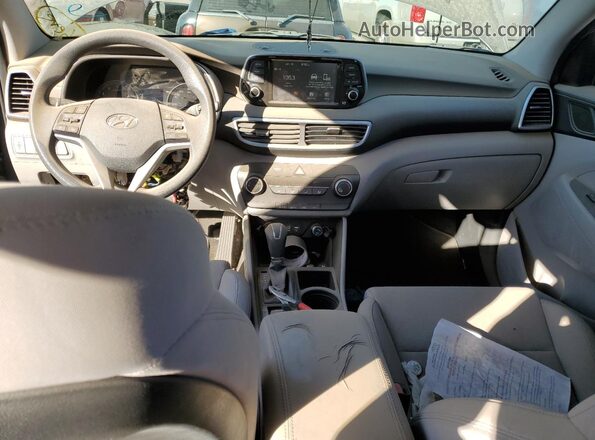 KM8J2CA42LU165963 2020 HYUNDAI TUCSON Серый Вид панели приборов
