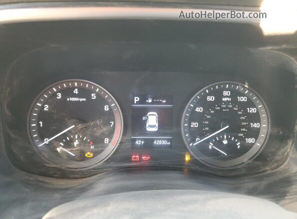 KM8J2CA42LU165963 2020 HYUNDAI TUCSON Серый Вид щитка приборов
