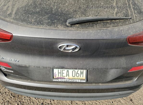 KM8J2CA42LU165963 2020 HYUNDAI TUCSON Серый Вид наклейки с VIN-кодом