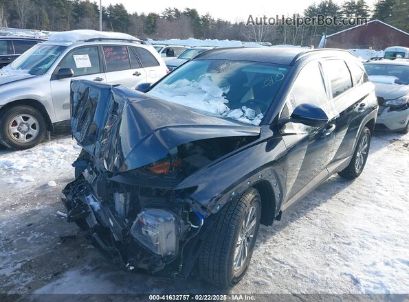 KM8JBCA15NU013801 2022 HYUNDAI TUCSON HYBRID Black 