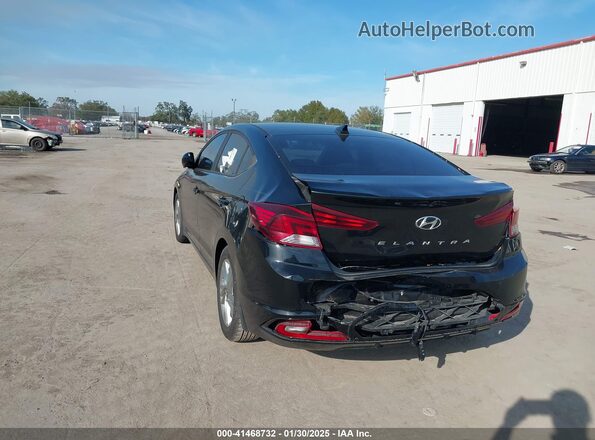 KMHD84LF4LU040026 2020 HYUNDAI ELANTRA Black უკანა მარცხენა