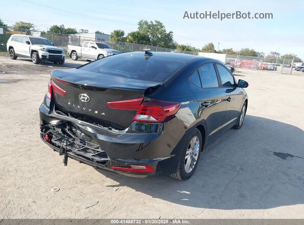 KMHD84LF4LU040026 2020 HYUNDAI ELANTRA Black უკანა მარჯვენა