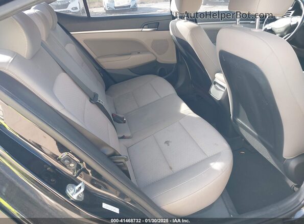 KMHD84LF4LU040026 2020 HYUNDAI ELANTRA Black VIN კოდის სტიკერის ხედი