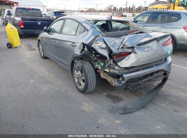 KMHD84LF6KU878430 2019 HYUNDAI ELANTRA Gray Tył lewy