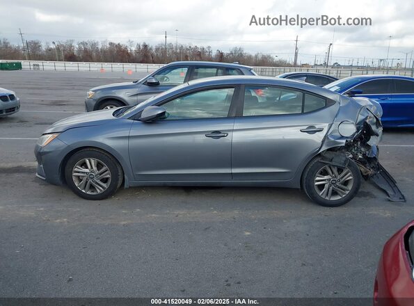 KMHD84LF6KU878430 2019 HYUNDAI ELANTRA Gray Widok wnętrza 360 stopni