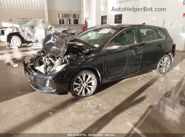 KMHH35LE9LU124307 2020 HYUNDAI ELANTRA GT Black წინა მარცხენა ხედი სამი მეოთხედიდან