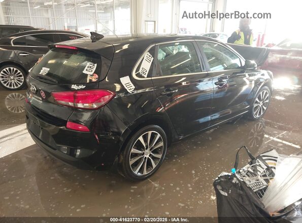 KMHH35LE9LU124307 2020 HYUNDAI ELANTRA GT Black უკანა მარჯვენა