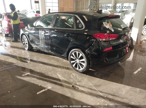KMHH35LE9LU124307 2020 HYUNDAI ELANTRA GT Black უკანა მარცხენა