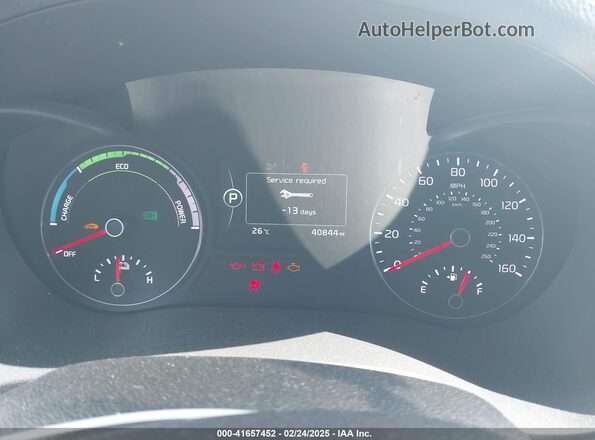KNAGT4LE5H5017490 2017 KIA OPTIMA HYBRID White Вид задніх сидінь