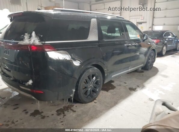 KNDNE5H38N6143396 2022 KIA CARNIVAL MPV Black Задня права чверть