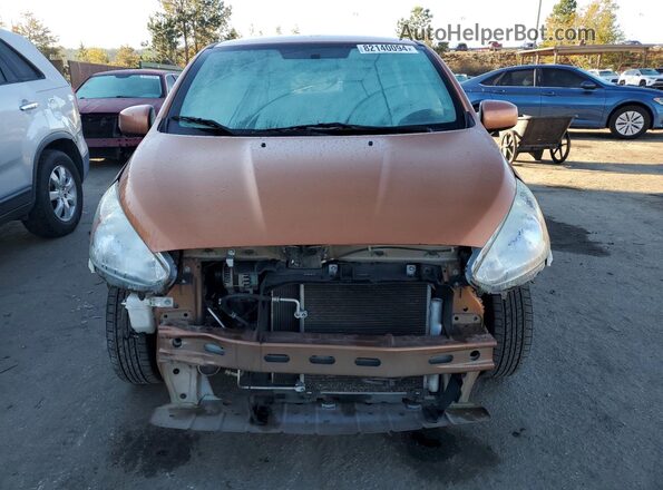 ML32A3HJ2HH001493 2017 MITSUBISHI MIRAGE Orange 