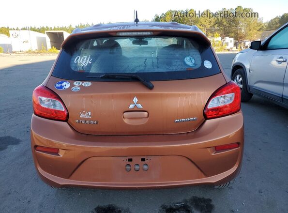 ML32A3HJ2HH001493 2017 MITSUBISHI MIRAGE Orange 