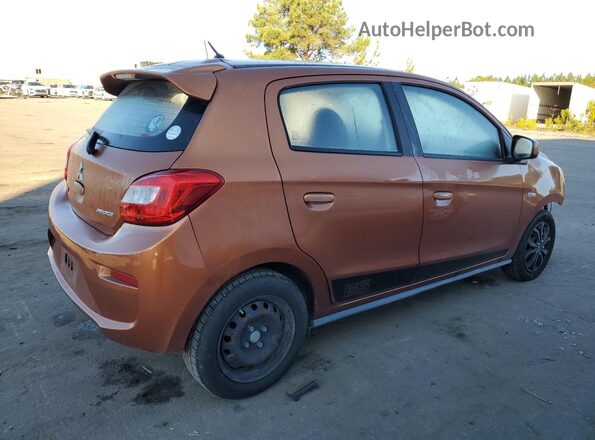ML32A3HJ2HH001493 2017 MITSUBISHI MIRAGE Orange 