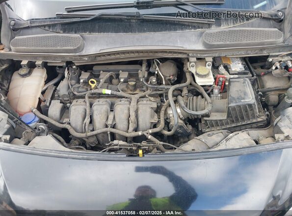 NM0LS7F24K1423618 2019 FORD TRANSIT CONNECT Black Vista trasera