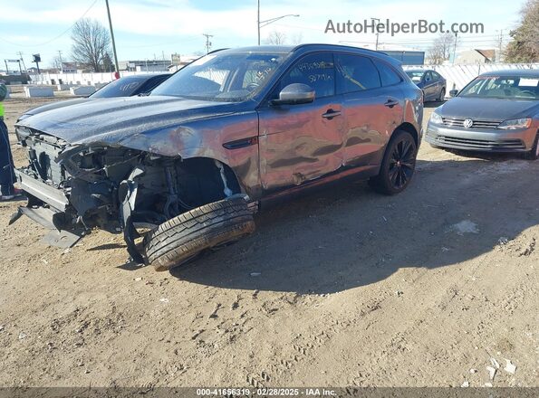 SADCM2FV4KA368425 2019 JAGUAR F-PACE Gray Передня ліва чверть