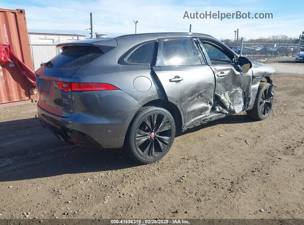 SADCM2FV4KA368425 2019 JAGUAR F-PACE Gray Задня права чверть