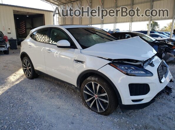 SADFP2FX1J1Z32312 2018 JAGUAR E-PACE White Передня права чверть
