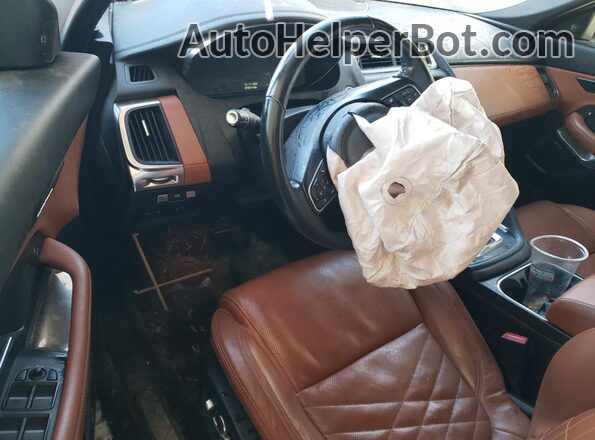 SADFP2FX1J1Z32312 2018 JAGUAR E-PACE White Вид панелі приладів