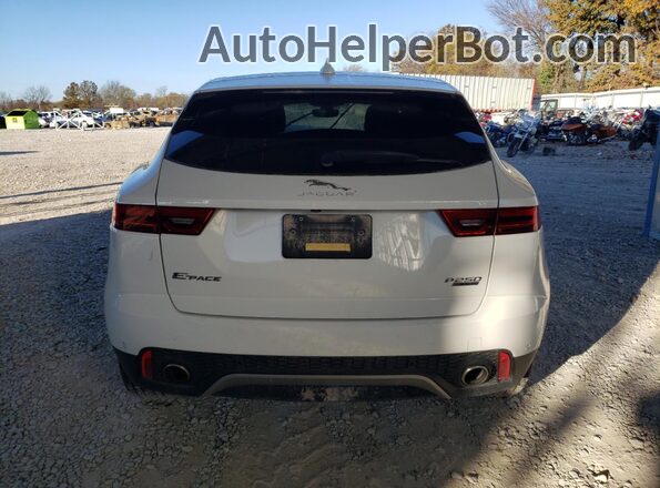 SADFP2FX1J1Z32312 2018 JAGUAR E-PACE White Вид ззаду