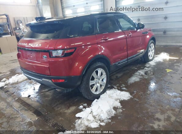 SALVP2RX7KH329773 2019 LAND ROVER RANGE ROVER EVOQUE Red Rear right