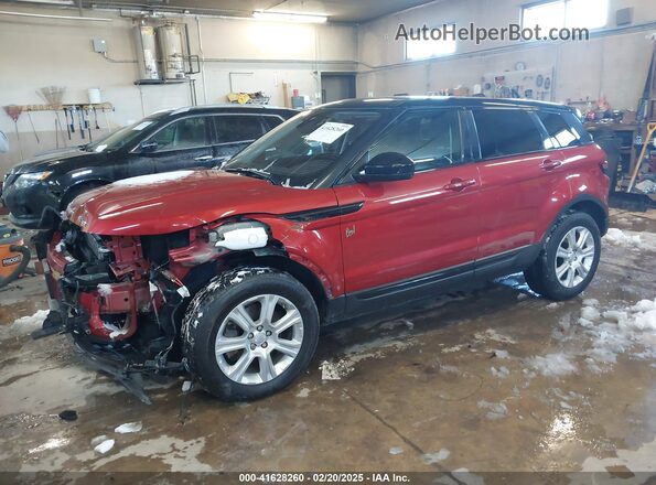 SALVP2RX7KH329773 2019 LAND ROVER RANGE ROVER EVOQUE Red Front left