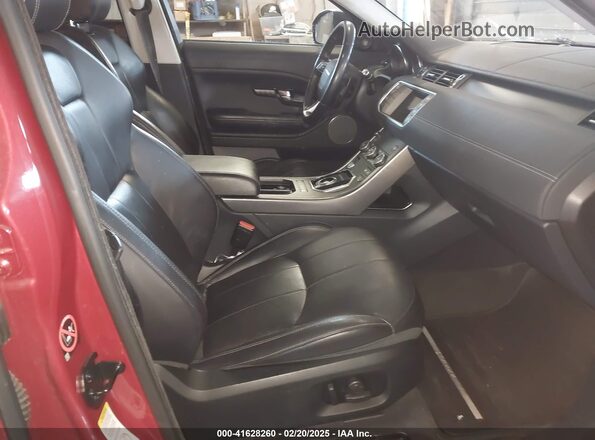 SALVP2RX7KH329773 2019 LAND ROVER RANGE ROVER EVOQUE Red Front interior view