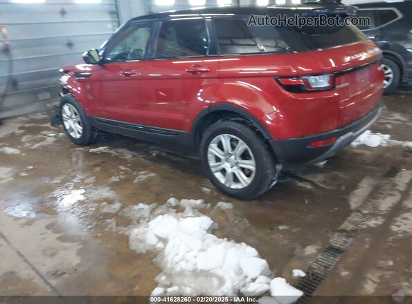 SALVP2RX7KH329773 2019 LAND ROVER RANGE ROVER EVOQUE Red Rear left