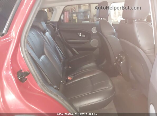 SALVP2RX7KH329773 2019 LAND ROVER RANGE ROVER EVOQUE Red VIN sticker view