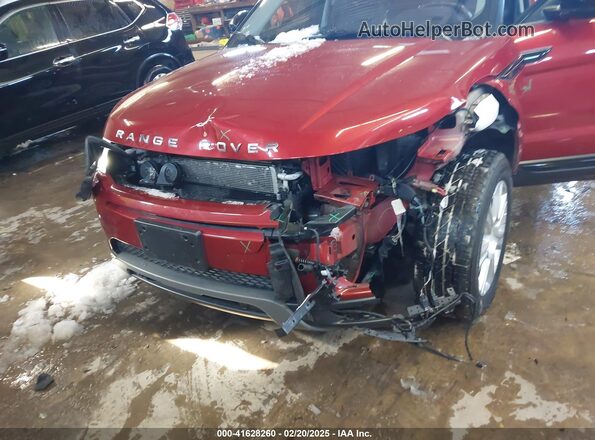 SALVP2RX7KH329773 2019 LAND ROVER RANGE ROVER EVOQUE Red Front view
